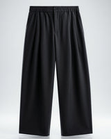 Draped Wide Leg Trousers