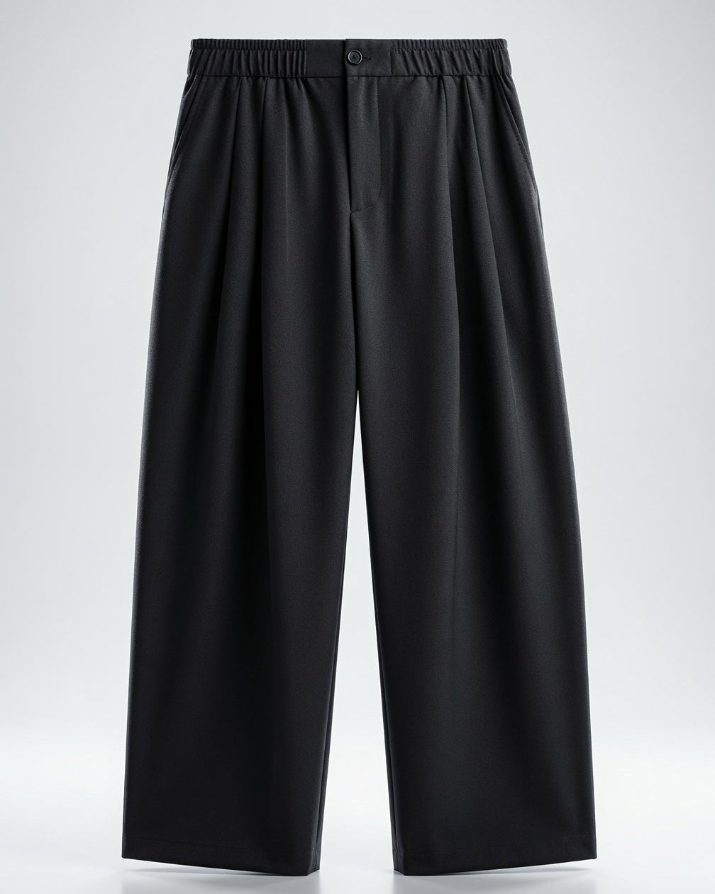A man wearing shorts in the shorts and trousers collection