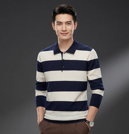 Jacquard Knit Slim Fit