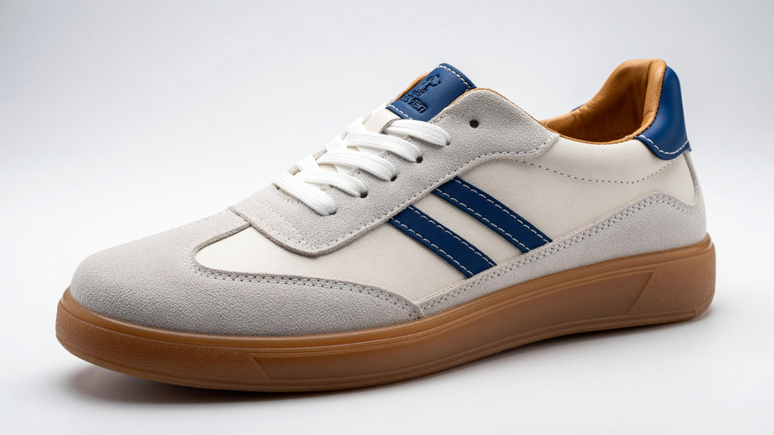 German Leather Breathable Sneakers