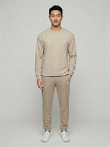 Autumn Luxe Trousers Set — On Model - Neutral | Generated by Modelize